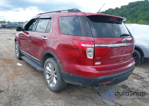 2013 Ford Explorer Xlt z USA, uszkodzony, nr VIN 1FM5K8D86DGA40476